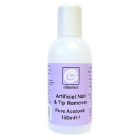 Classics Artificial Nail And Tip Remover Pure Acetone 150ml