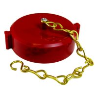 Plastic Cap w/Chain, 2-1/2" NST