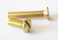 Brass machine screws