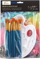 Nassau Brush & Palette Set - 14 piece
