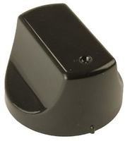 KNOB HOTPOINT BLACK