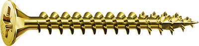 Spax Countersunk Pozi Screw 3.5x40mm Pk of 200