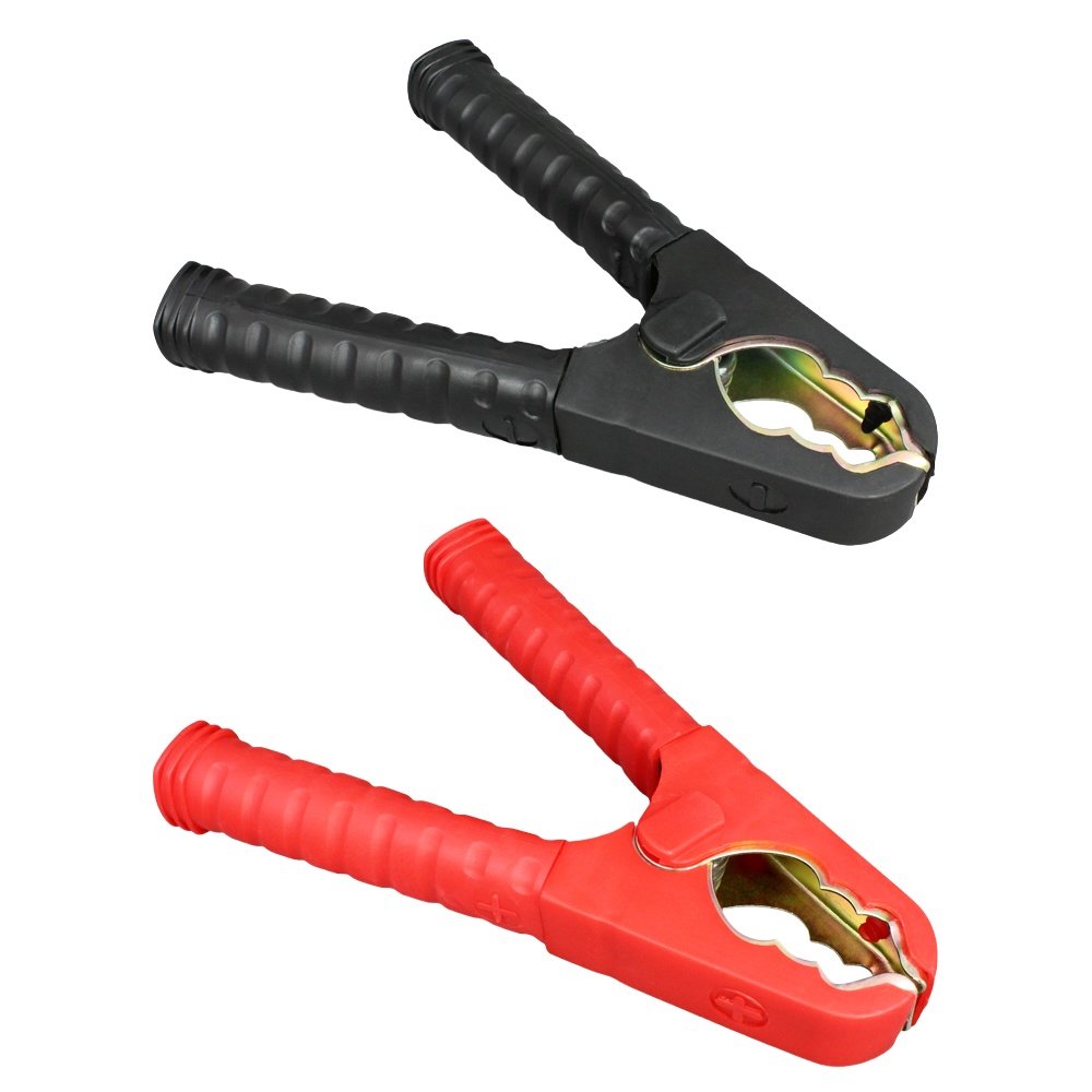 Fully Insulated Battery/Crocodile Clip - 200A (Pair) 