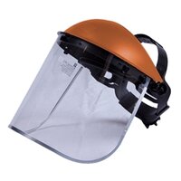 561000 Face Shield Orange With Clear Visor