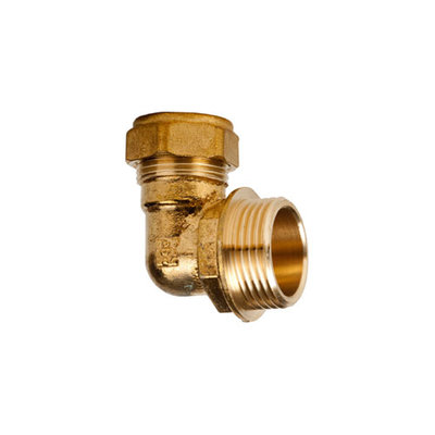 316 Brass Compression Male Elbow (1")