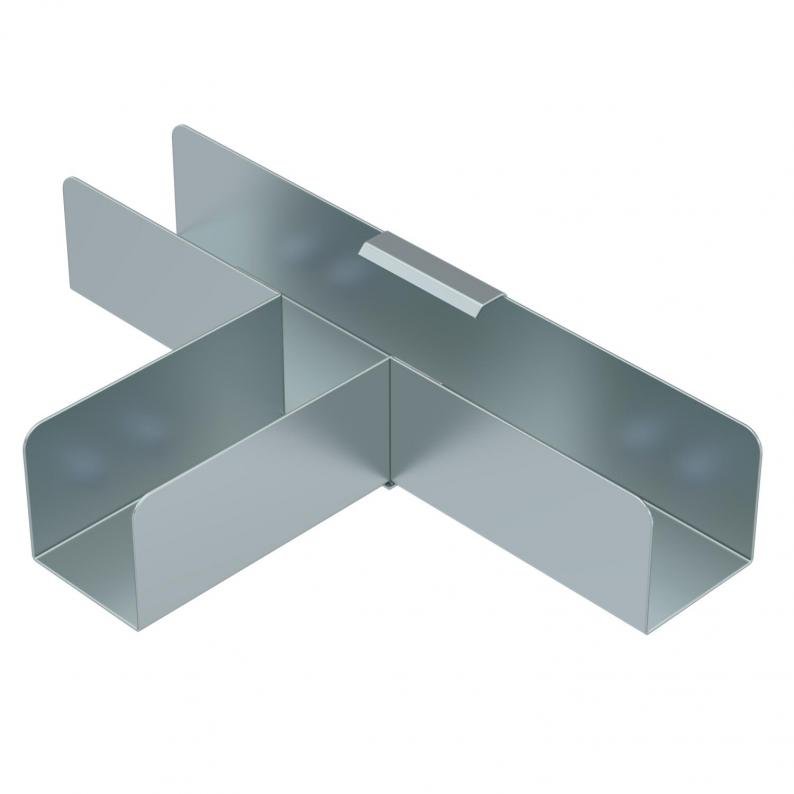 50mm x 50mm - Lighting Trunking Flat Tee
