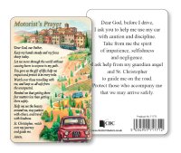 Laminated Leaflet/Motorist Prayer   (71771)