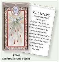 Picture Medal & Foil Leaflet/Confirmation   (F7148)