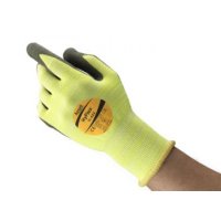 Hyflex Seamless Knitted Gloves - Yellow/Grey 