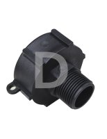 Cam Lock Coupling - IBC Female Buttress (S60x6) x Male BSP