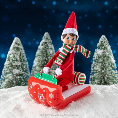 Elf on Sledge