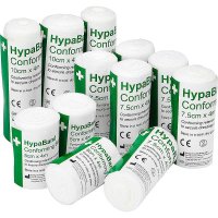 HYPABAND CONFORMING BANDAGE ASSORTED PACK 12