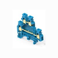 M4/6.D2.N Entrelec Double Deck Terminal 4mm&sup2; Blue 1SNA125271R2400