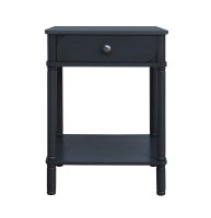 Russell Bold Curve 1 Drawer End Table 45x35x61cm