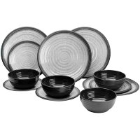 Granite Premium Plus Dining Set (Grey)
