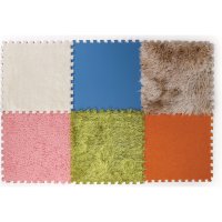 Sensory  Texture Puzzle Mats - Set of 6