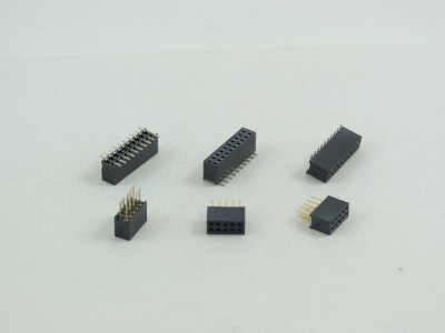 50 position PCB Socket 1.27mm pitch Through Hole 4.3mm high