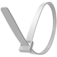 370mm x 4.8mm Silver Cable Tie
(Bulk 100)