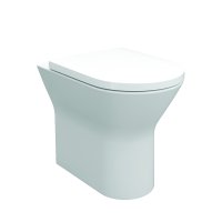 Tucker French Ascot Comfort Height Short Projection Rimless Back to Wall Pan