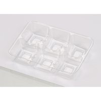 Clear 6 vac tray - 25pcs