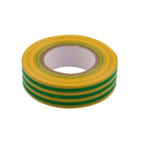 Green & Yellow PVC Insulating Tape 19mm x 33 Metre