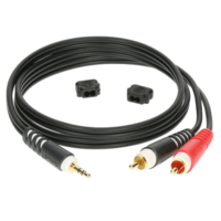 Klotz Ay7-0100 1 Mini Jack - 2 Phono 1M