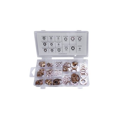 150 Piece Metric Copper Washer Set