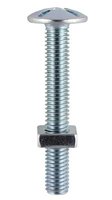 Gutter Bolt & Nut M6 X 80mm Pack of 70
