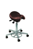 Bambach Standard Vinyl Saddle Stool Aubergine - DMI Dental Supplies Ireland - Next Day Delivery