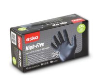 Esko High Five Industrial Black Nitrile Glove