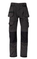 Xpert Pro Stretch+ Work Trousers Grey/Black W30 L31