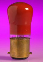 15W BC PYGMY LAMP RED