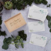 Wooden Advise Box With Cards - Pack of 50 Cards