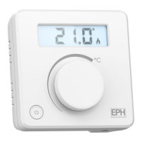 EPH Mains Operated Non Programmable Thermostat HDT-RF