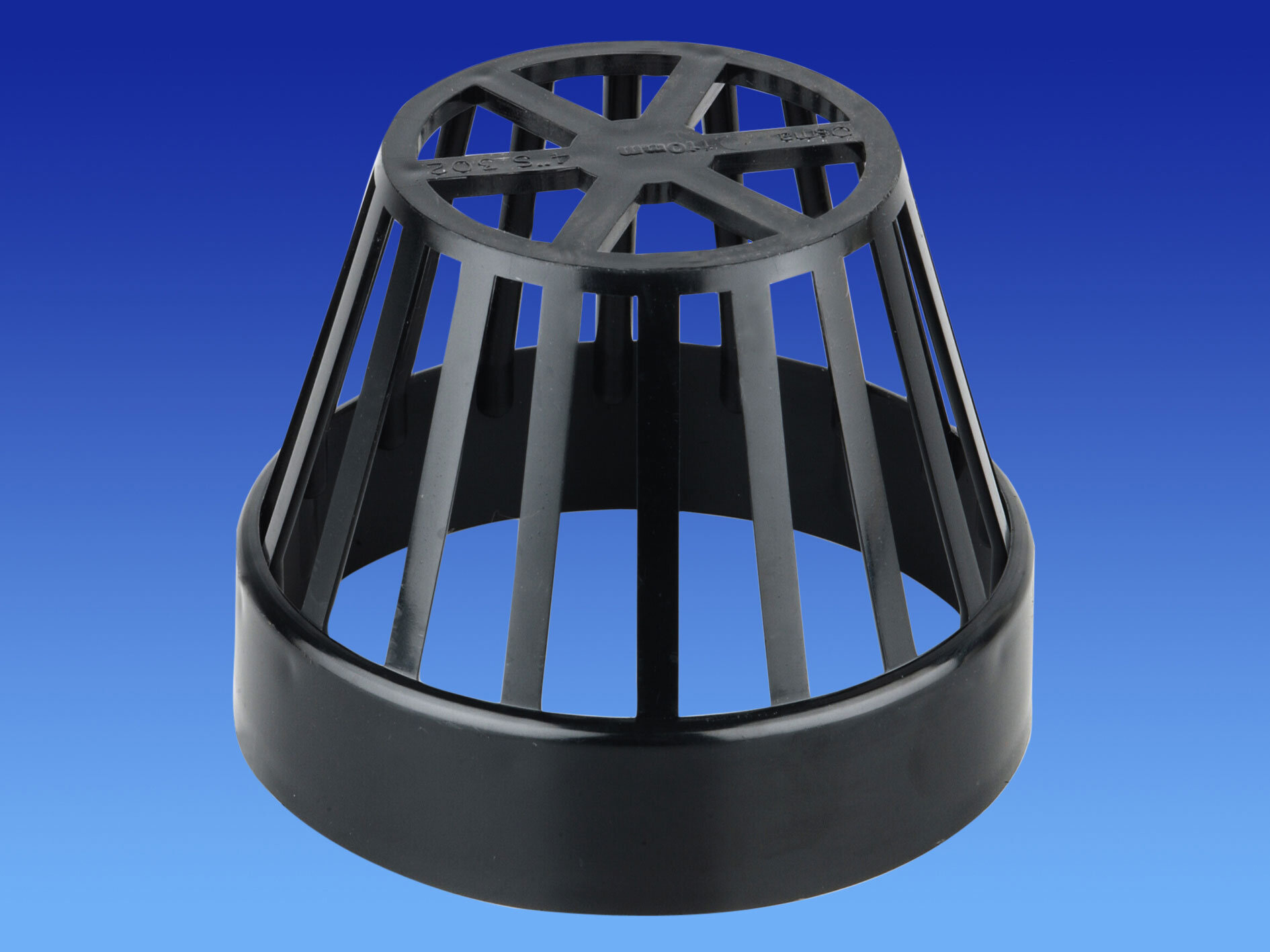 Soil Pipe Vented Cage 110mm Black Goodwins