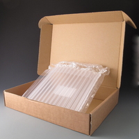 Inflatable air/cushion pack for a slim notebook.