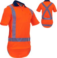 TTMC X-Back S/S Microfibre Polo