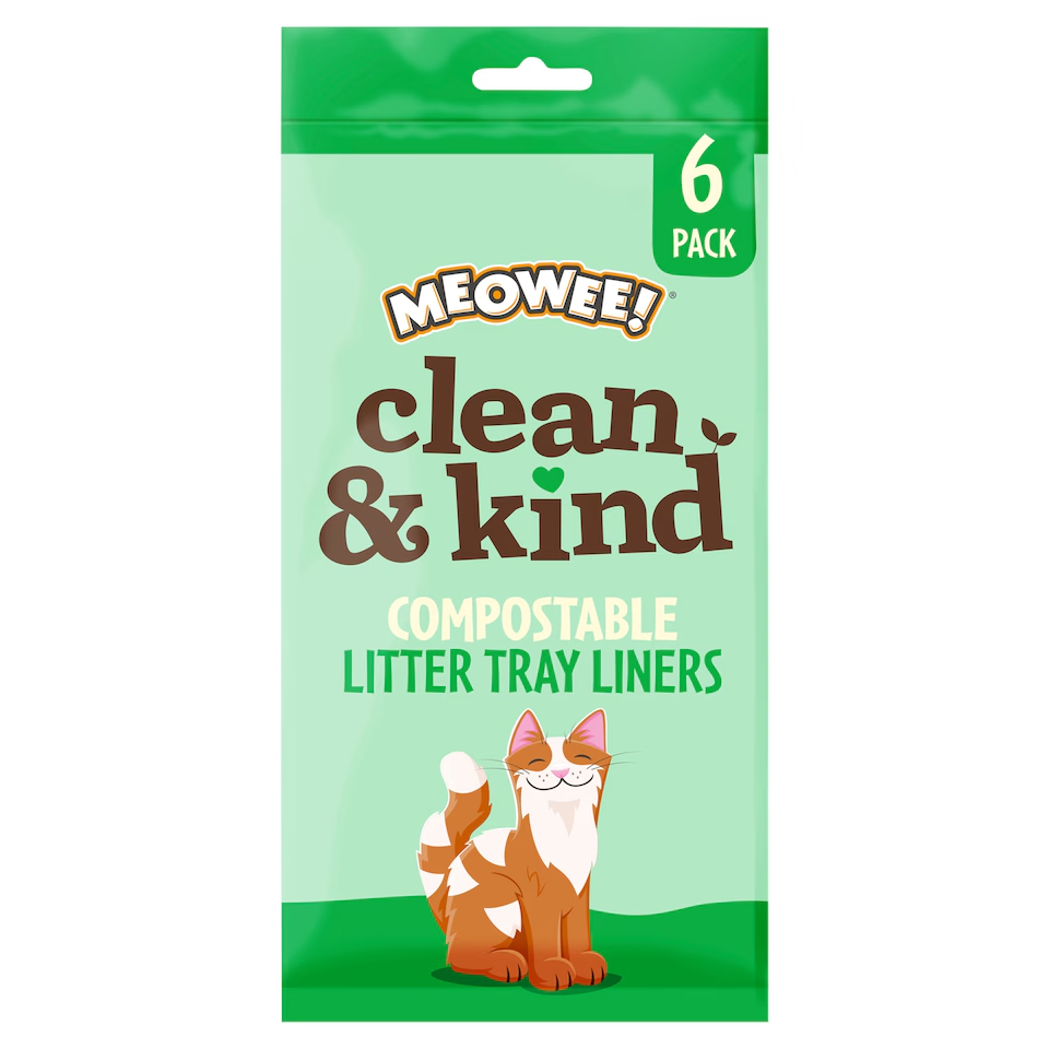Armitage 57731 Meowee Compostable Litter Tray Liners 1x24
