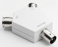TV/Y Co-Ax aerial Y Splitter