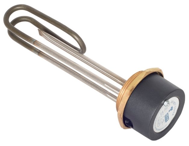 Tesla 11" Titanium Immersion Heater & Dual Safety Thermostat
