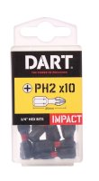 DART PH2 IMPACT DRIVER BIT  PK10