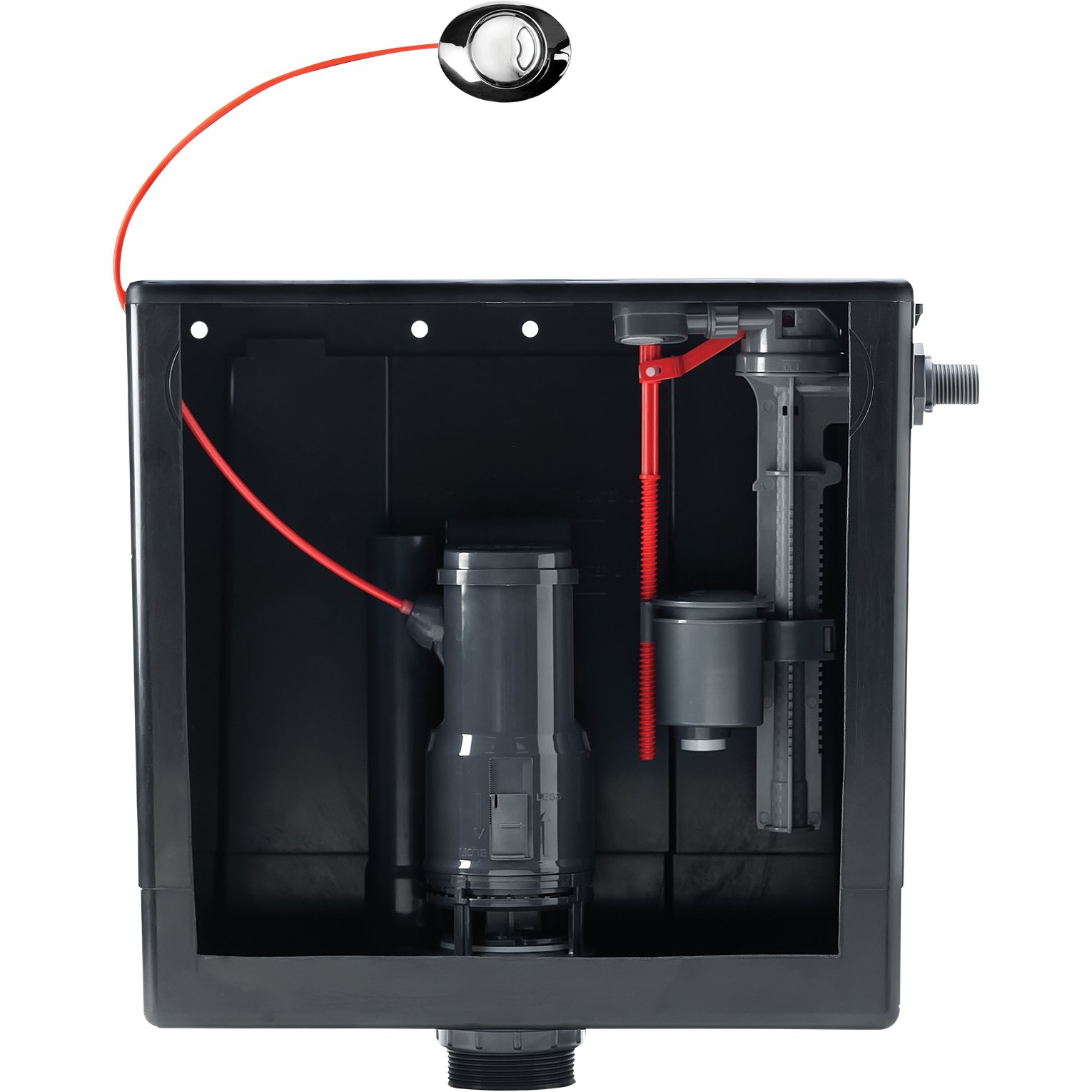 Wirquin Duo Compact Concealed Cistern Side Entry CDC41CP-AG