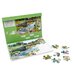 Adult Jigsaw Spring Stream is made from plastic.