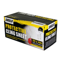 Shield Protective Cling Dust Sheet 50metre x 4 Metre