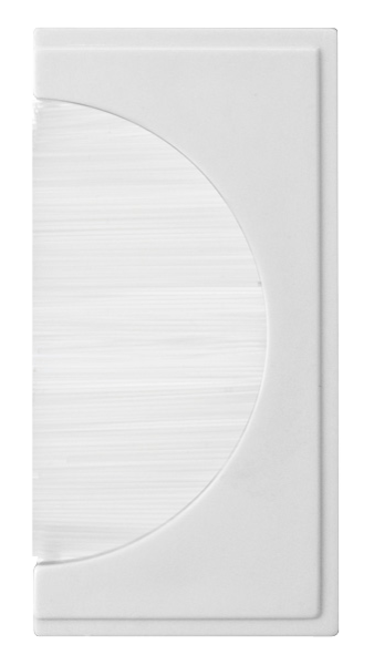 Click New Media 25X50 Brush Module White/White MM550WHWH