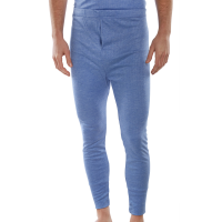 Thermal Long John Trousers, Blue