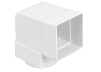 Wavin SquareLine 90 Degree Bend White T8862W