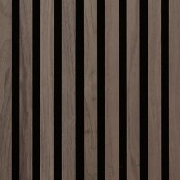 FT PREMIUM ACOUSTIC PANEL 2.44M X 605 X 22MM WALNUT