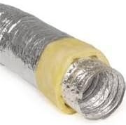 ATC 102mm 4" Insulated Aluminium Ducting 10Mtr INSUL/102/10