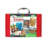 Royal And Langnickel Red Colour by Number 22pc Painting Kit